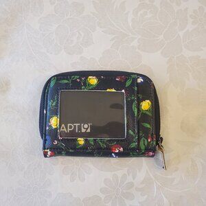 Apt. 9 Pill Box Winter Floral Kohl's Black Vibrant Floral